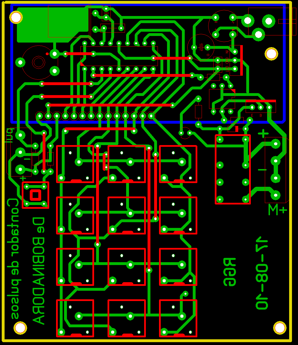 Contador Bobinadora PCB