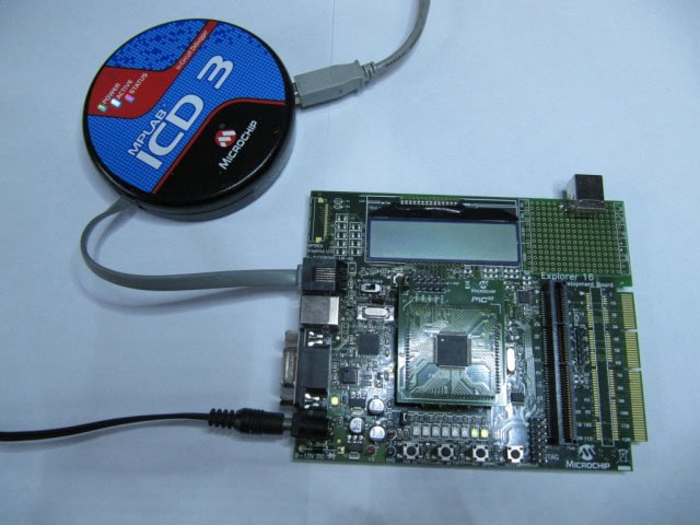 Explorer16 + ICD3