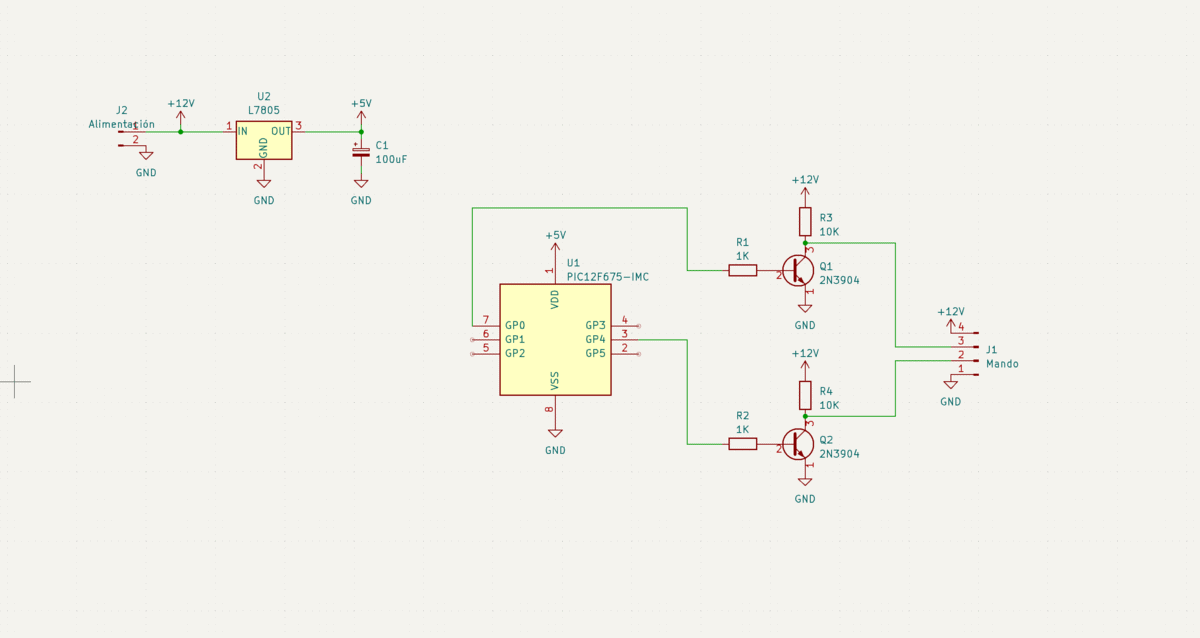 Esquema del circuito