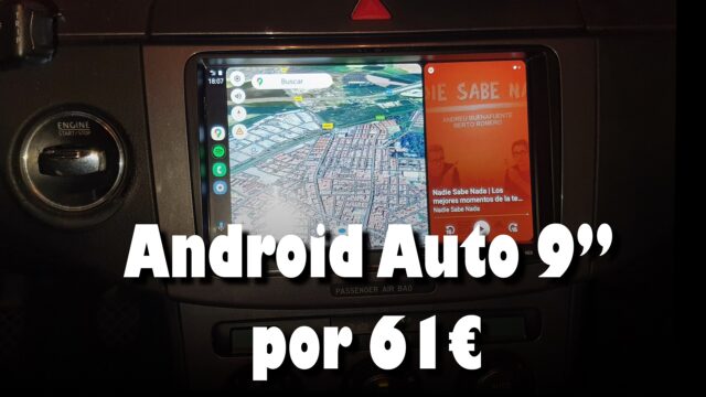 Android Auto 9" por 61€